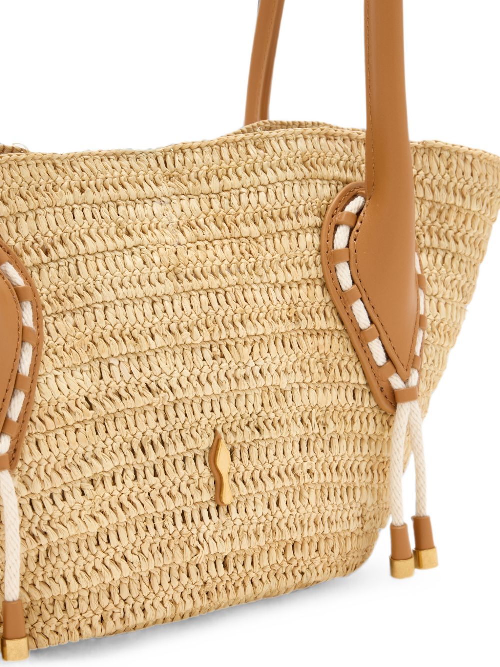 Christian Louboutin Women Venus Mini Rafia Tote