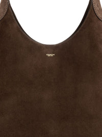COACH Coach Women Brooklyn 39 Suede Leather Shoulder Bag