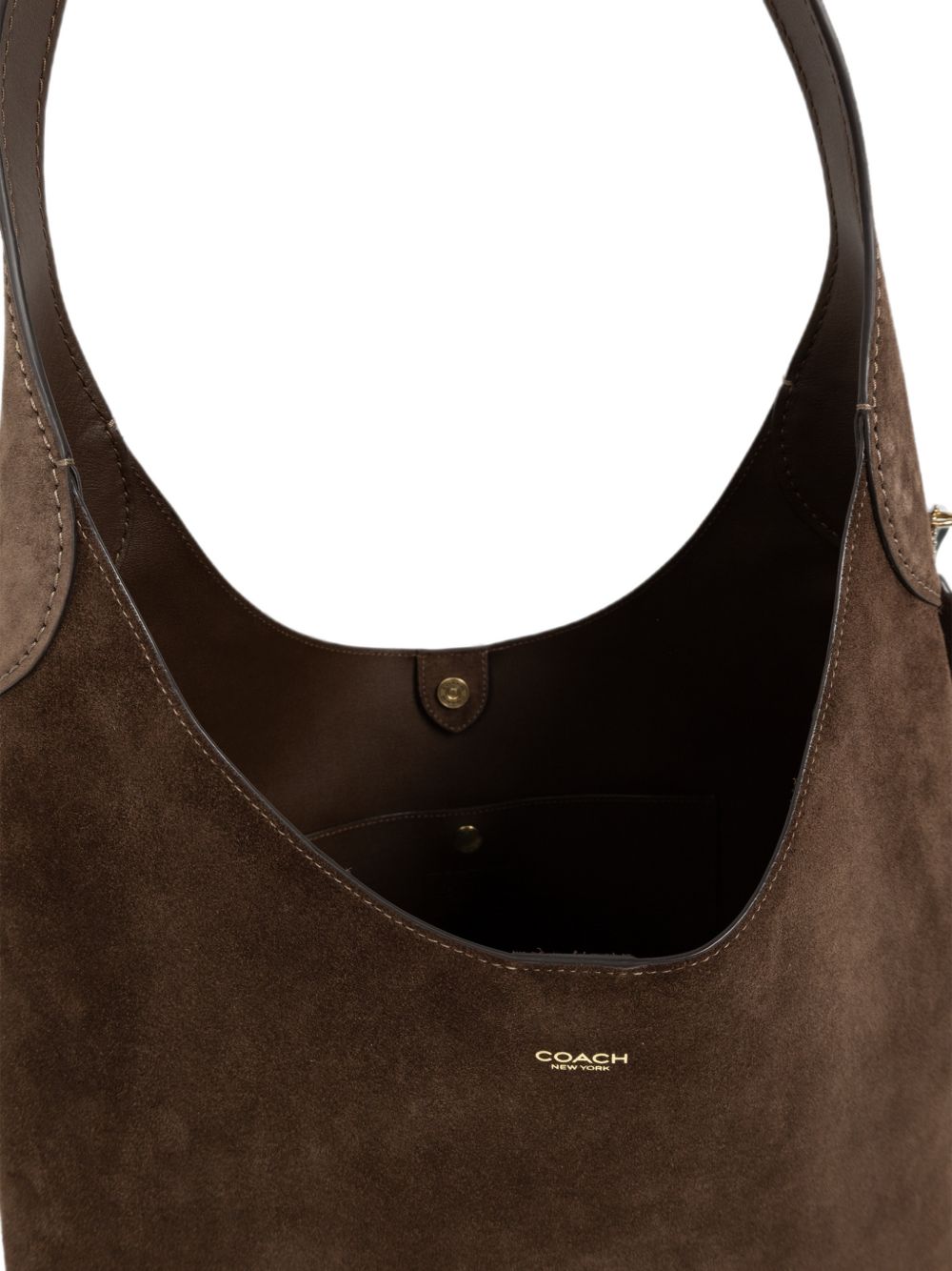 COACH Coach Women Brooklyn 39 Suede Leather Shoulder Bag