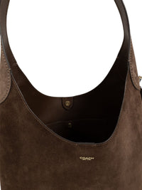 COACH Coach Women Brooklyn 39 Suede Leather Shoulder Bag