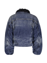 DIESEL Diesel Women Denim Cotton Jacket