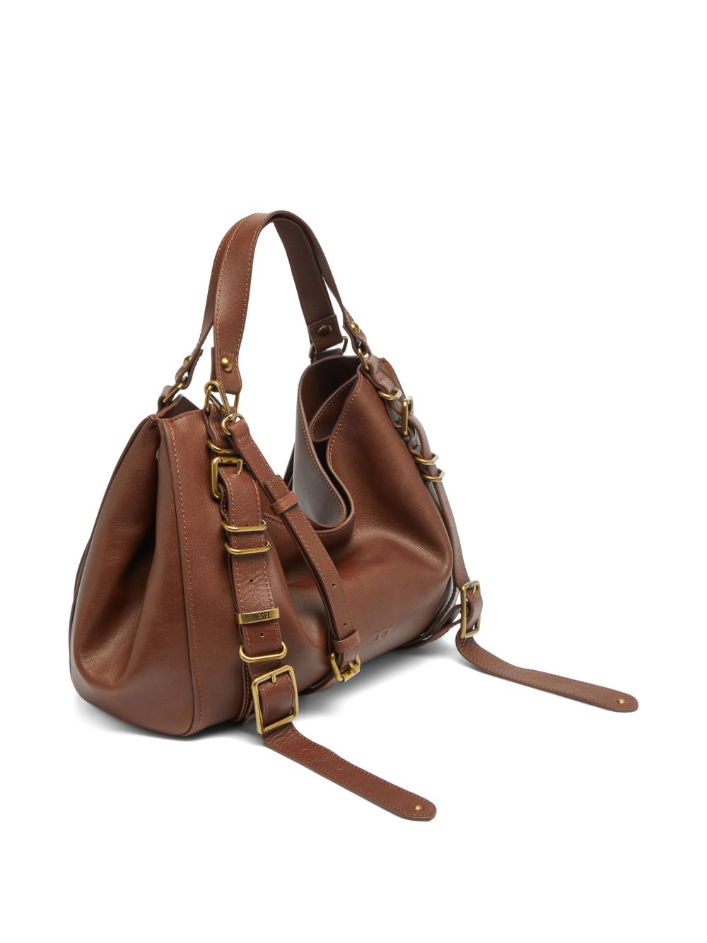 DIESEL Diesel Women D-One Medium Leather Handbag