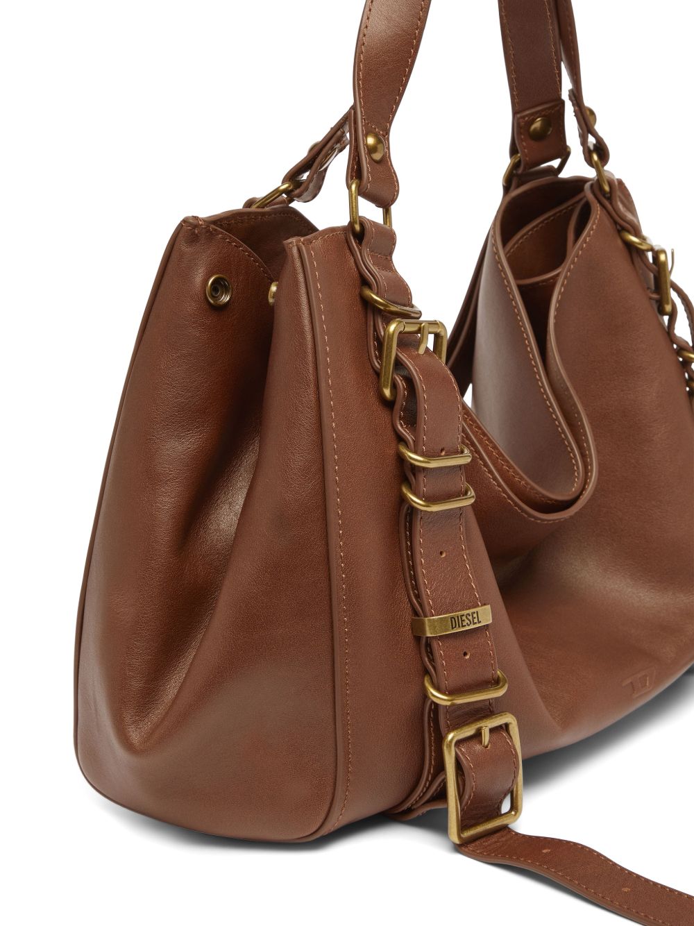 DIESEL Diesel Women D-One Medium Leather Handbag