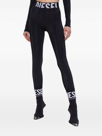 DIESEL Diesel Women Logo Nylon Leggings