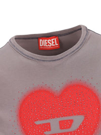 DIESEL Diesel Women Logo Cotton T-Shirt