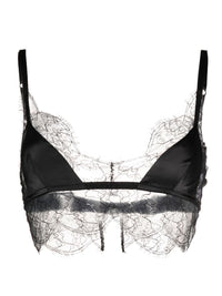 Dolce & Gabbana Women Lace Detail Silk Bra