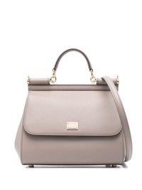 Dolce & Gabbana Women Sicily Large Leather Handbag