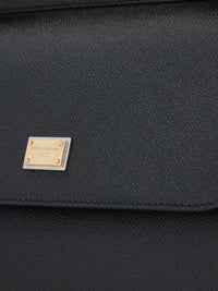 Dolce & Gabbana Women Sicily Large Leather Handbag
