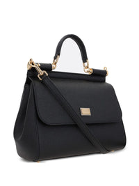 Dolce & Gabbana Women Sicily Large Leather Handbag
