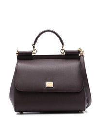 Dolce & Gabbana Women Sicily Large Leather Handbag
