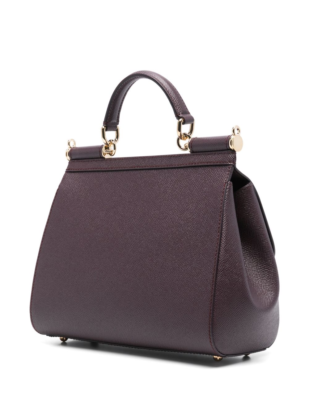 Dolce & Gabbana Women Sicily Large Leather Handbag
