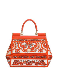 Dolce & Gabbana Women Sicily Maiolica Print Handbag