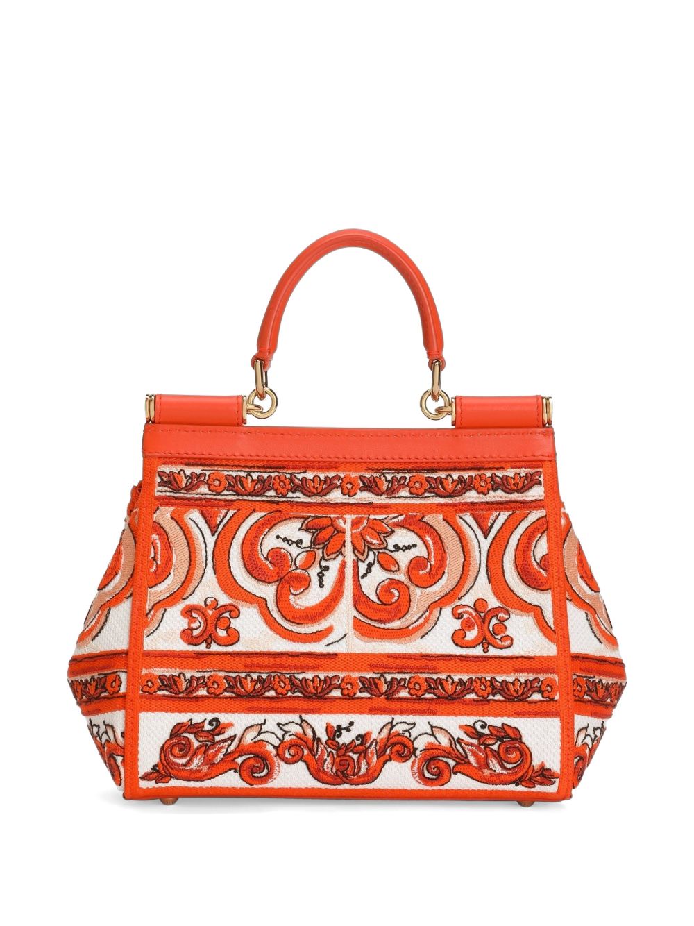Dolce & Gabbana Women Sicily Maiolica Print Handbag