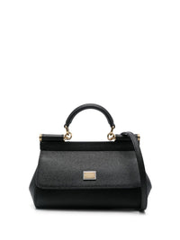 Dolce & Gabbana Women Sicily Small Leather Handbag