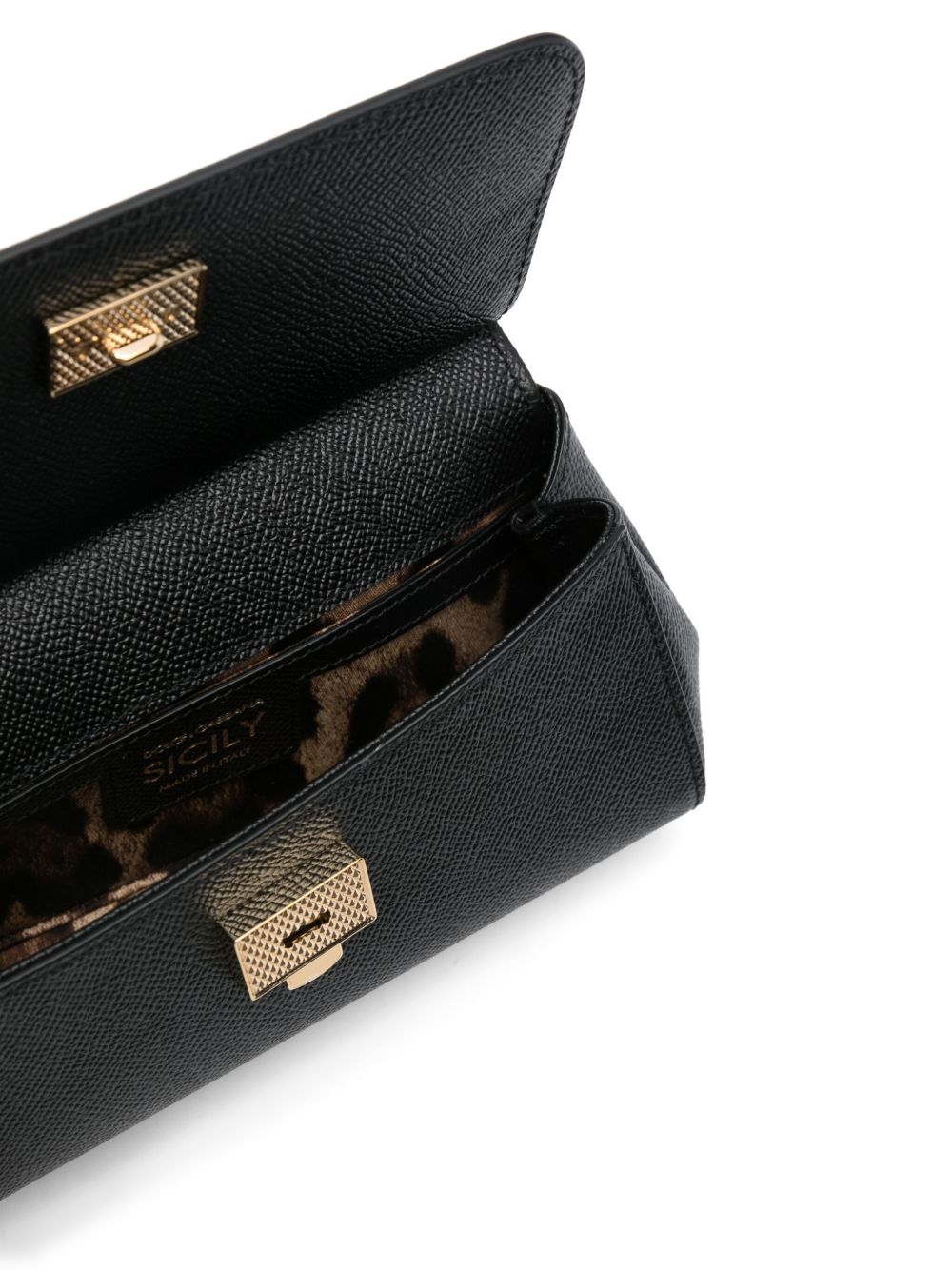 Dolce & Gabbana Women Sicily Small Leather Handbag