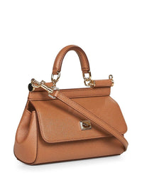 Dolce & Gabbana Women Sicily Small Leather Handbag