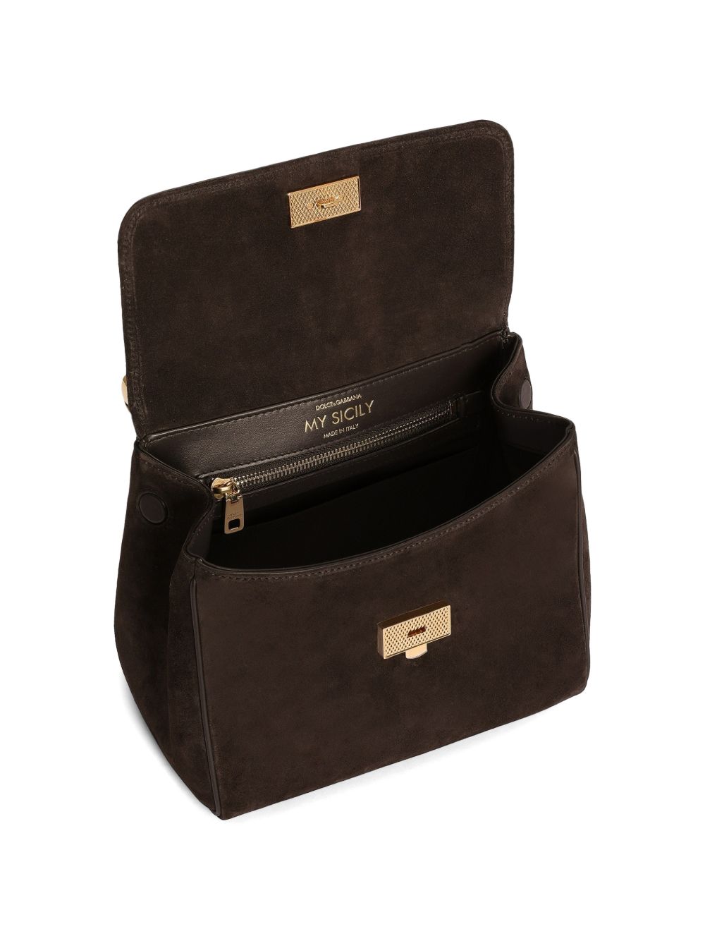 Dolce & Gabbana Women My Sicily Small Leather Handbag