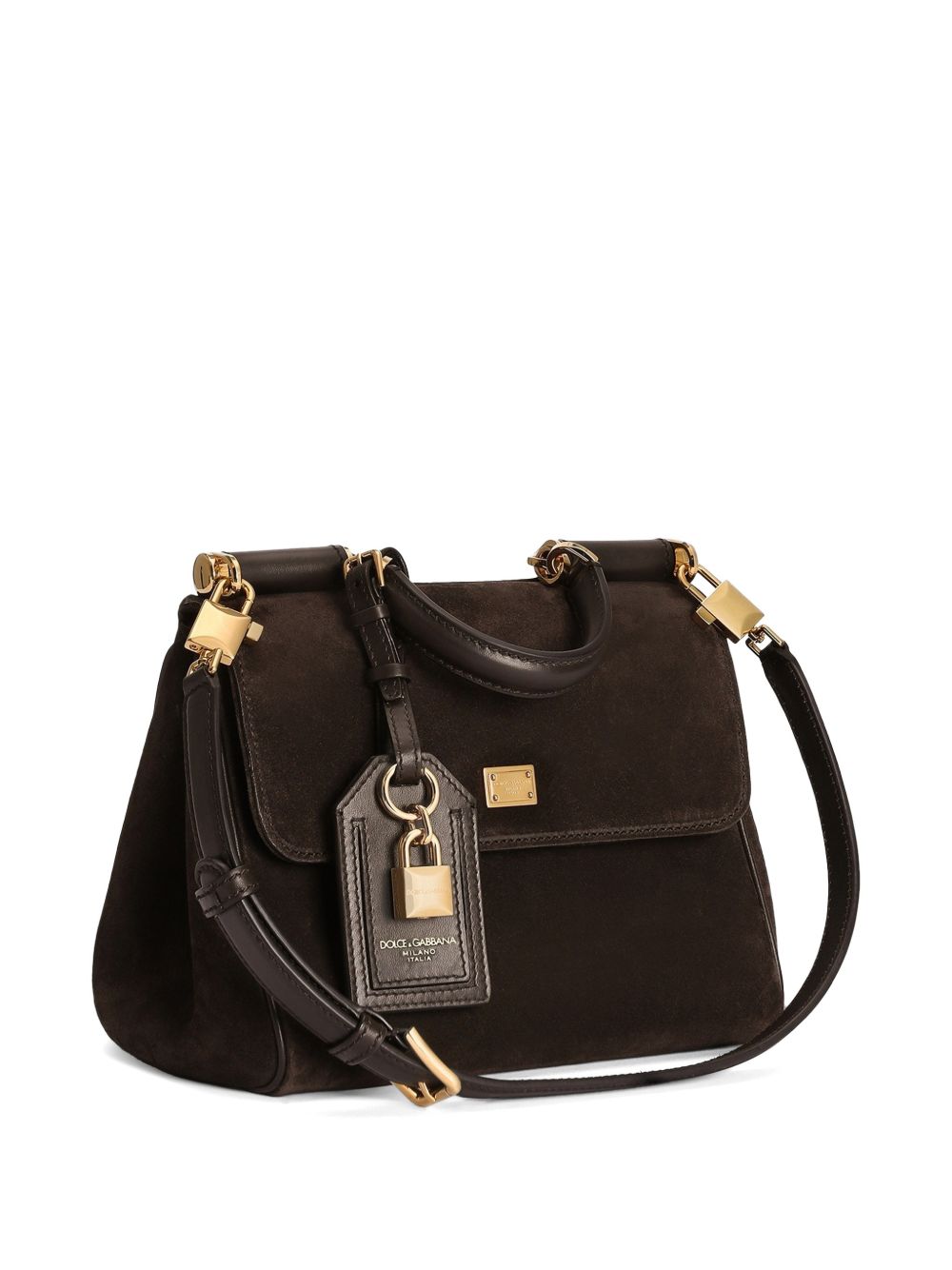 Dolce & Gabbana Women My Sicily Small Leather Handbag
