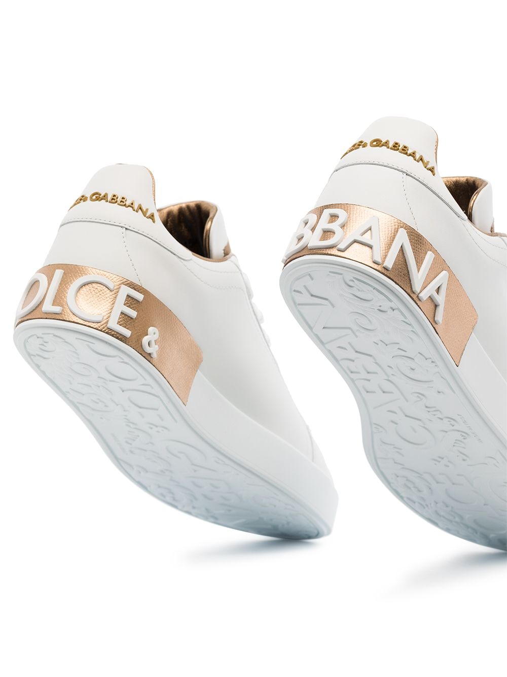 DOLCE & GABBANA Dolce & Gabbana Women Portofino Leather Sneakers