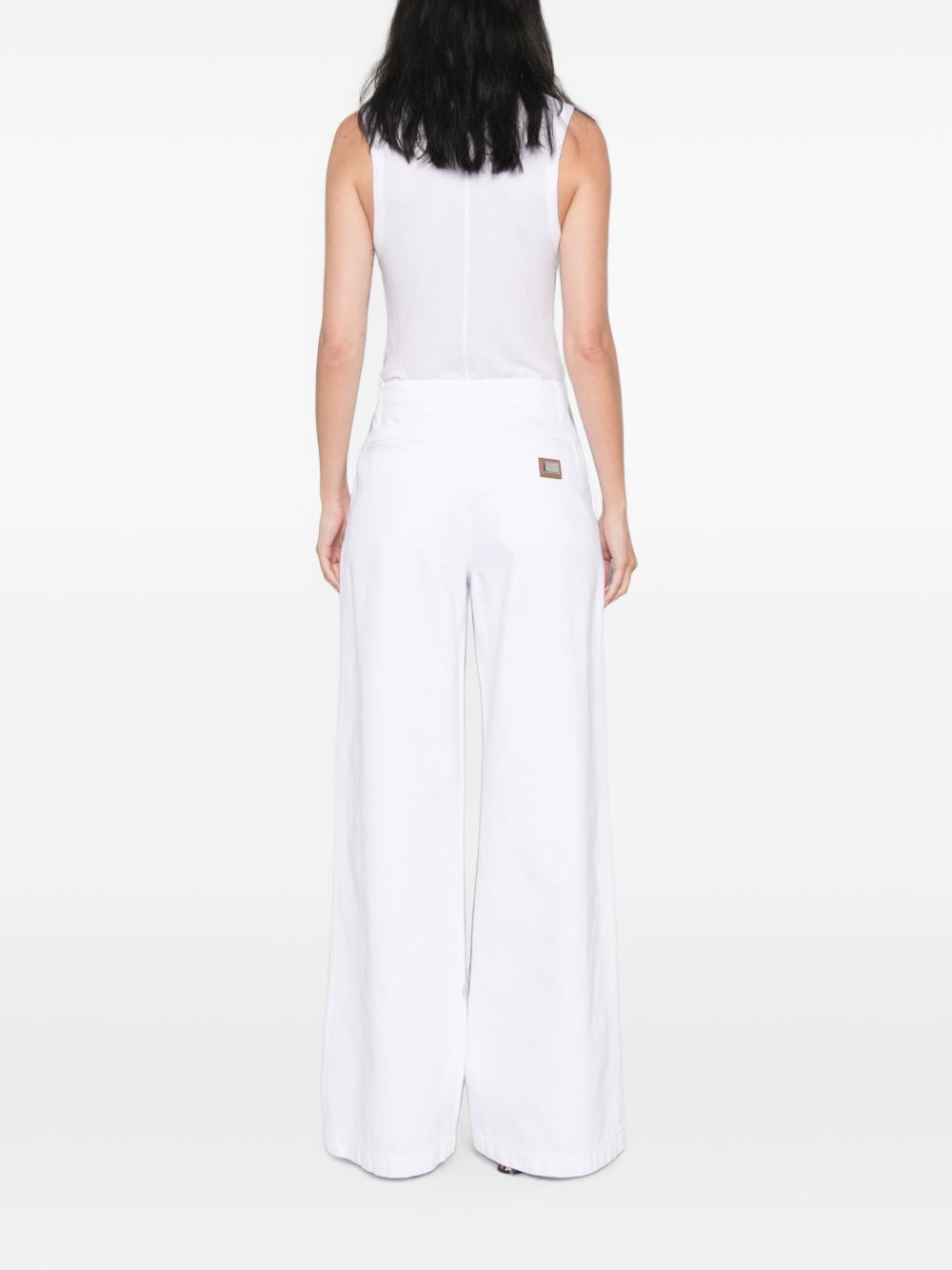 DOLCE & GABBANA Dolce & Gabbana Women Wide-Leg Denim Jeans
