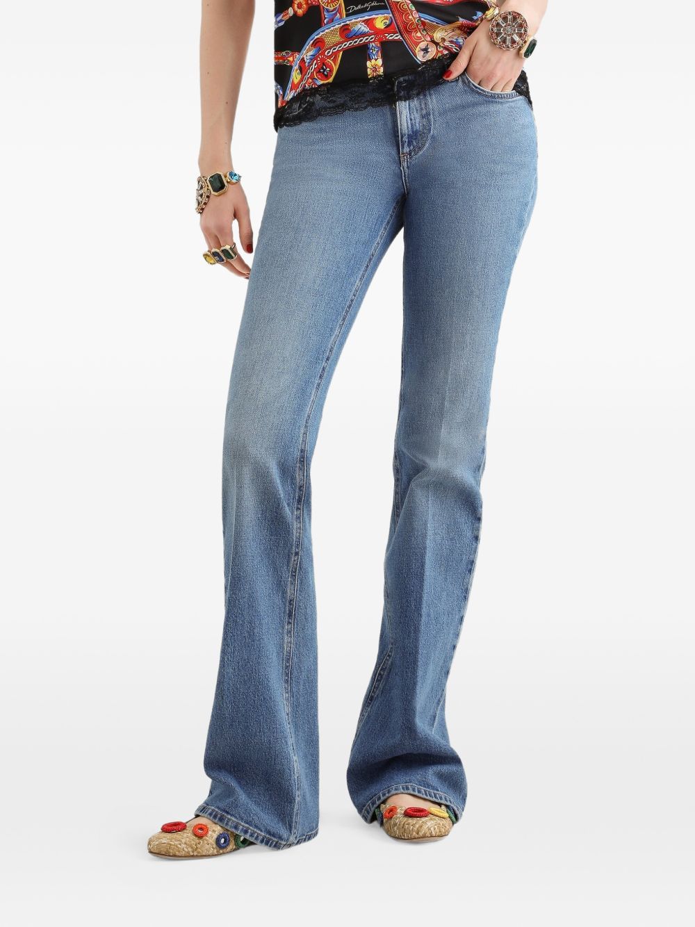Dolce & Gabbana Women Denim Cotton Jeans