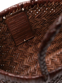 Dragon Diffusion Women Mini Flat Gora Basket Bag