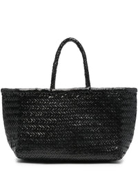 Dragon Diffusion Women Bamboo Triple Jump Large Basket Bag