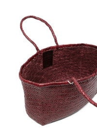 Dragon Diffusion Women Bamboo Triple Jump Large Basket Bag