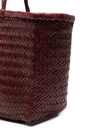 Dragon Diffusion Women Bamboo Triple Jump Large Basket Bag