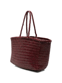 Dragon Diffusion Women Bamboo Triple Jump Large Basket Bag