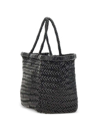 Dragon Diffusion Women Bamboo Triple Jump Small Basket Bag
