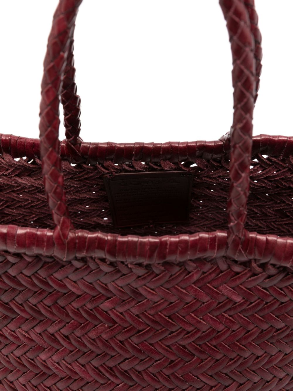 Dragon Diffusion Women Bamboo Triple Jump Small Basket Bag