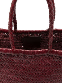 Dragon Diffusion Women Bamboo Triple Jump Small Basket Bag