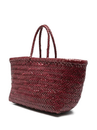 Dragon Diffusion Women Bamboo Triple Jump Small Basket Bag