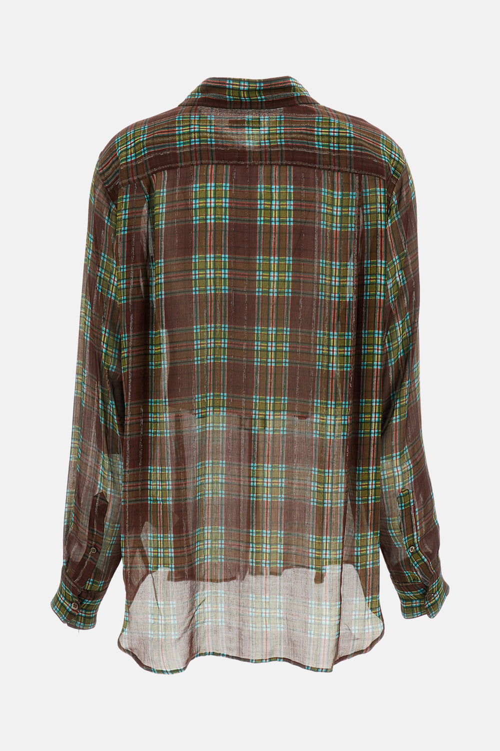 Dries Van Noten Women Cheers Checked Shirt