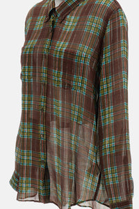 Dries Van Noten Women Cheers Checked Shirt