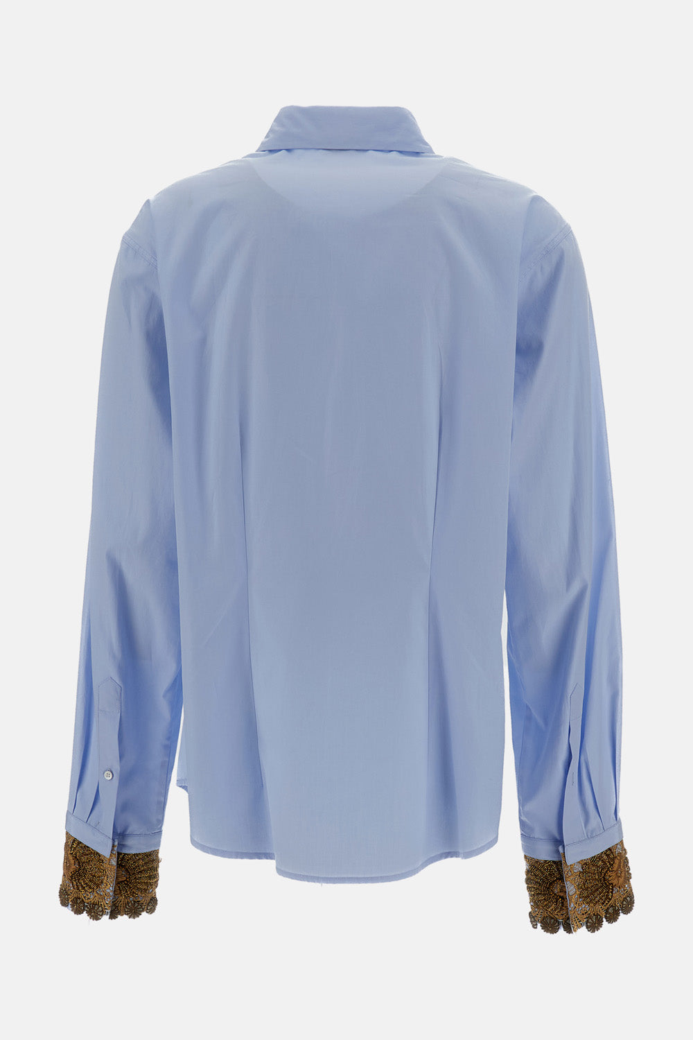 Dries Van Noten Dries Van Noten Women Embroidered Cotton-Poplin Shirt