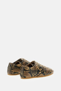 Dries Van Noten Women Snake Print Sneakers