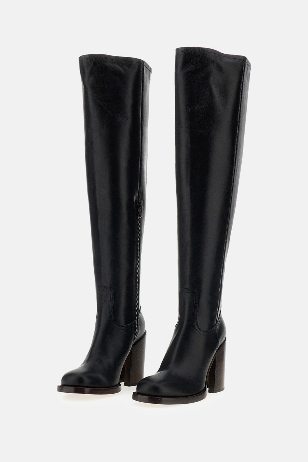 Dries Van Noten Dries Van Noten Women High Boots With Wide Heel