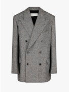 Dries Van Noten Dries Van Noten Men Bosier Oversized Double-Breasted Coat