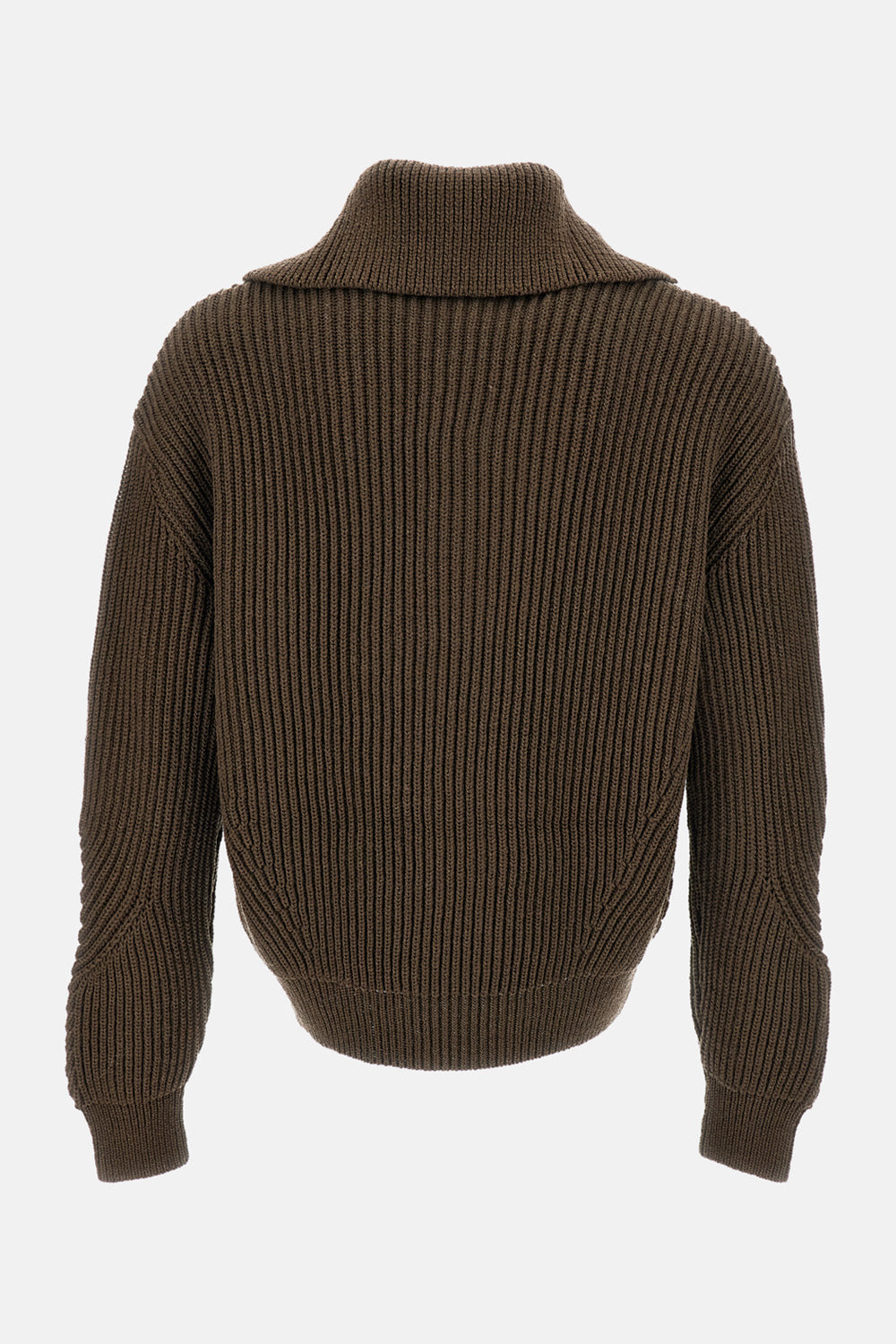 Dries Van Noten Men Mallawi Ribbed Knit Sweater