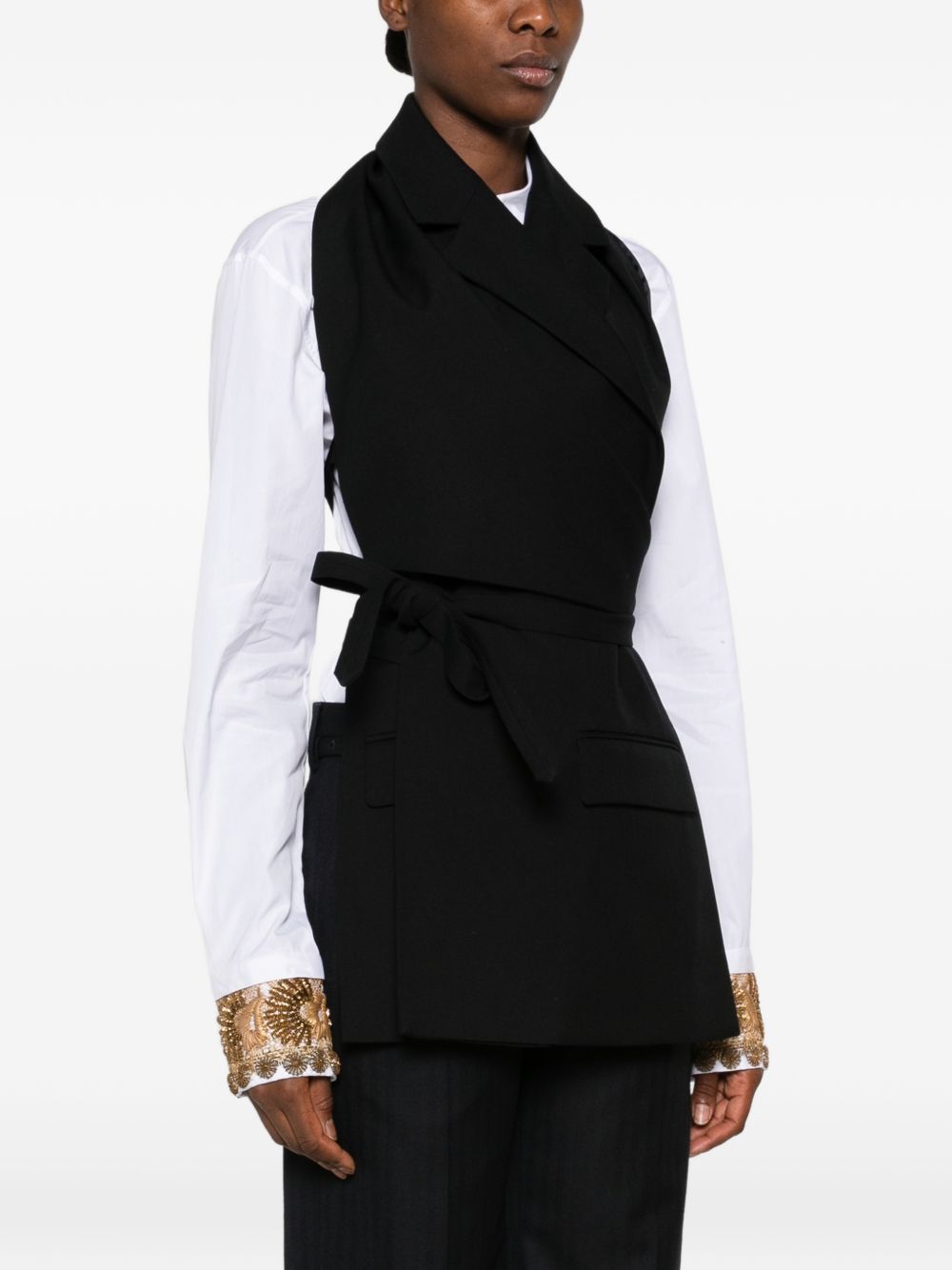 Dries Van Noten Women Geline Wool Vest