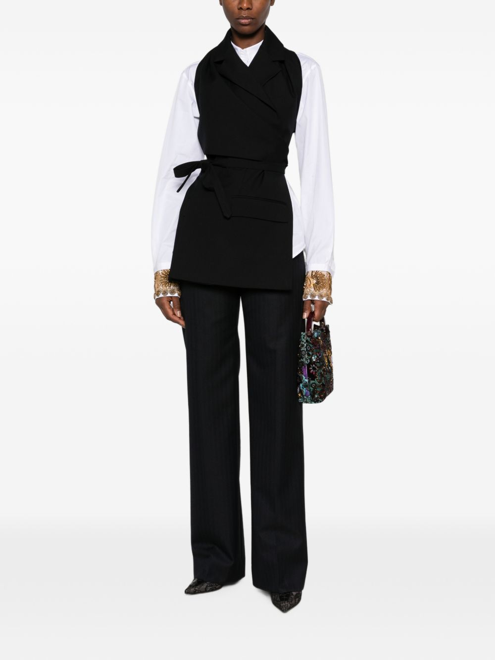 Dries Van Noten Women Geline Wool Vest