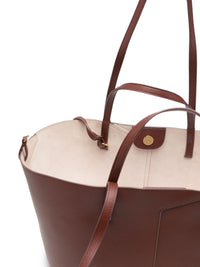Emporio Armani Women Medium Leather Tote Bag