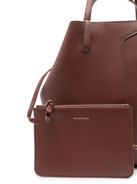 Emporio Armani Women Medium Leather Tote Bag