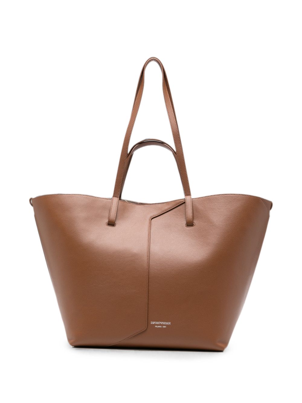 Emporio Armani Women Medium Leather Tote Bag