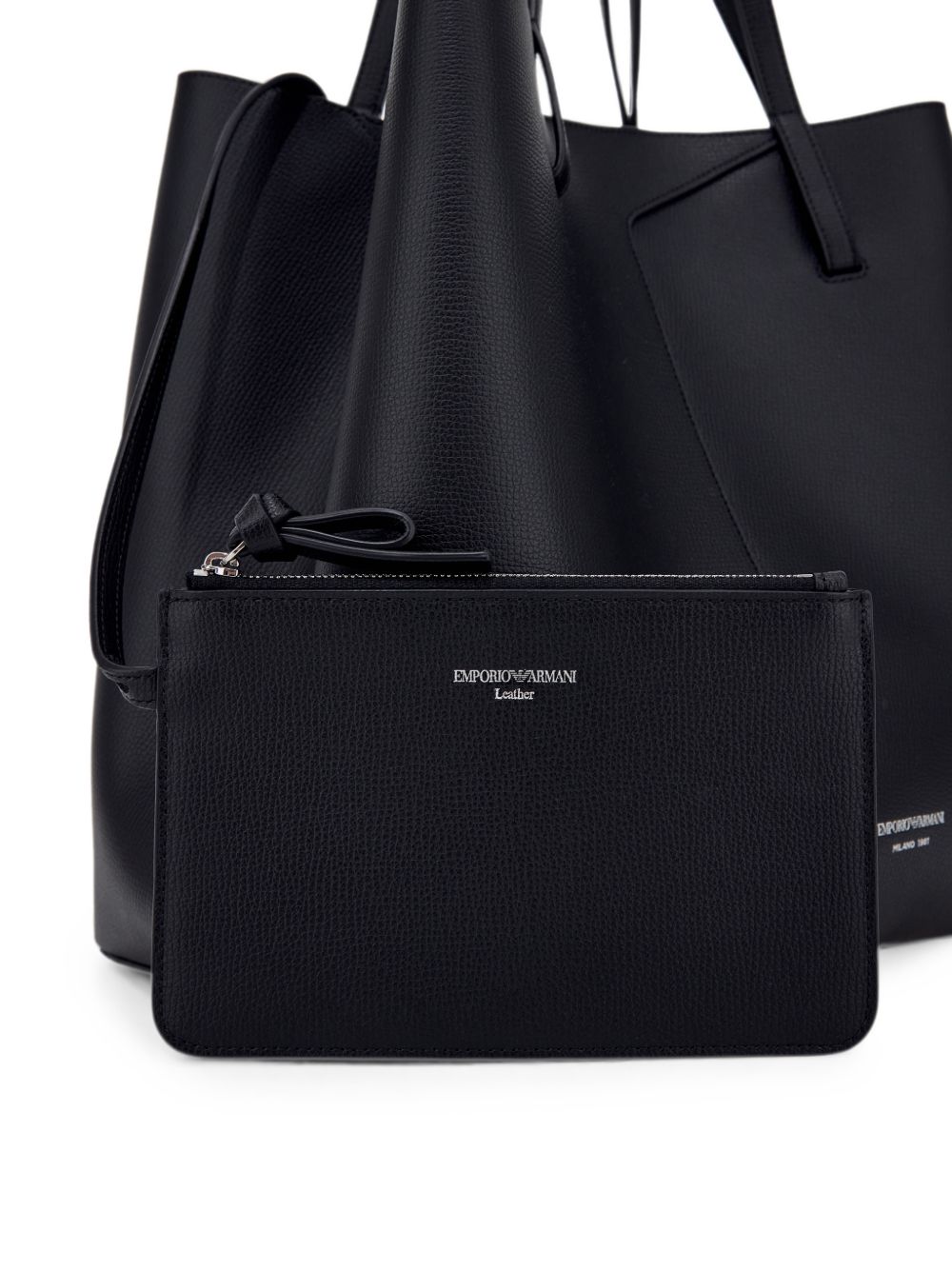 EMPORIO ARMANI Emporio Armani Women Medium Leather Tote Bag