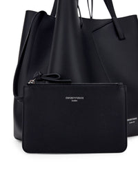EMPORIO ARMANI Emporio Armani Women Medium Leather Tote Bag