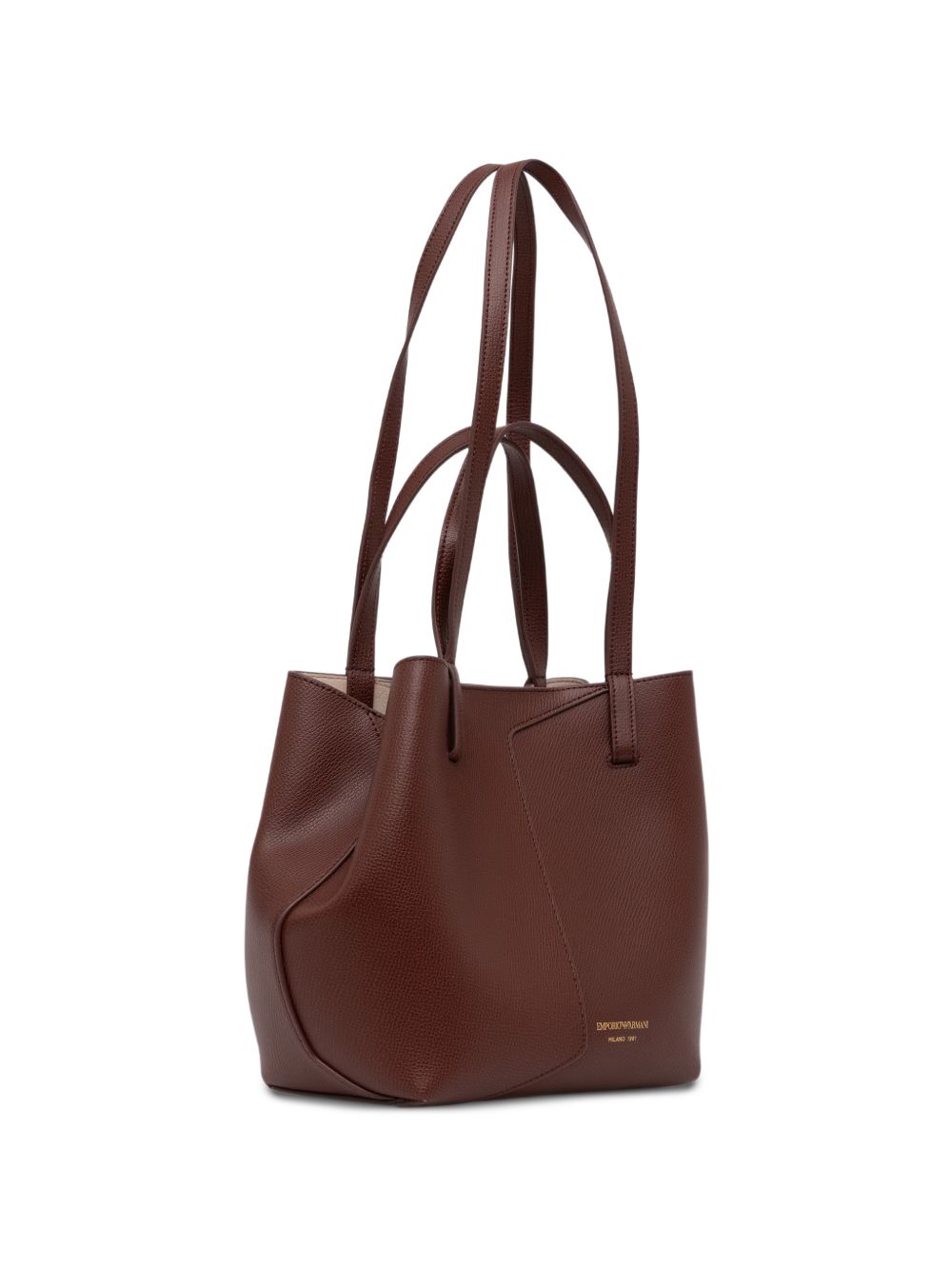 Emporio Armani Women Small Leather Tote Bag