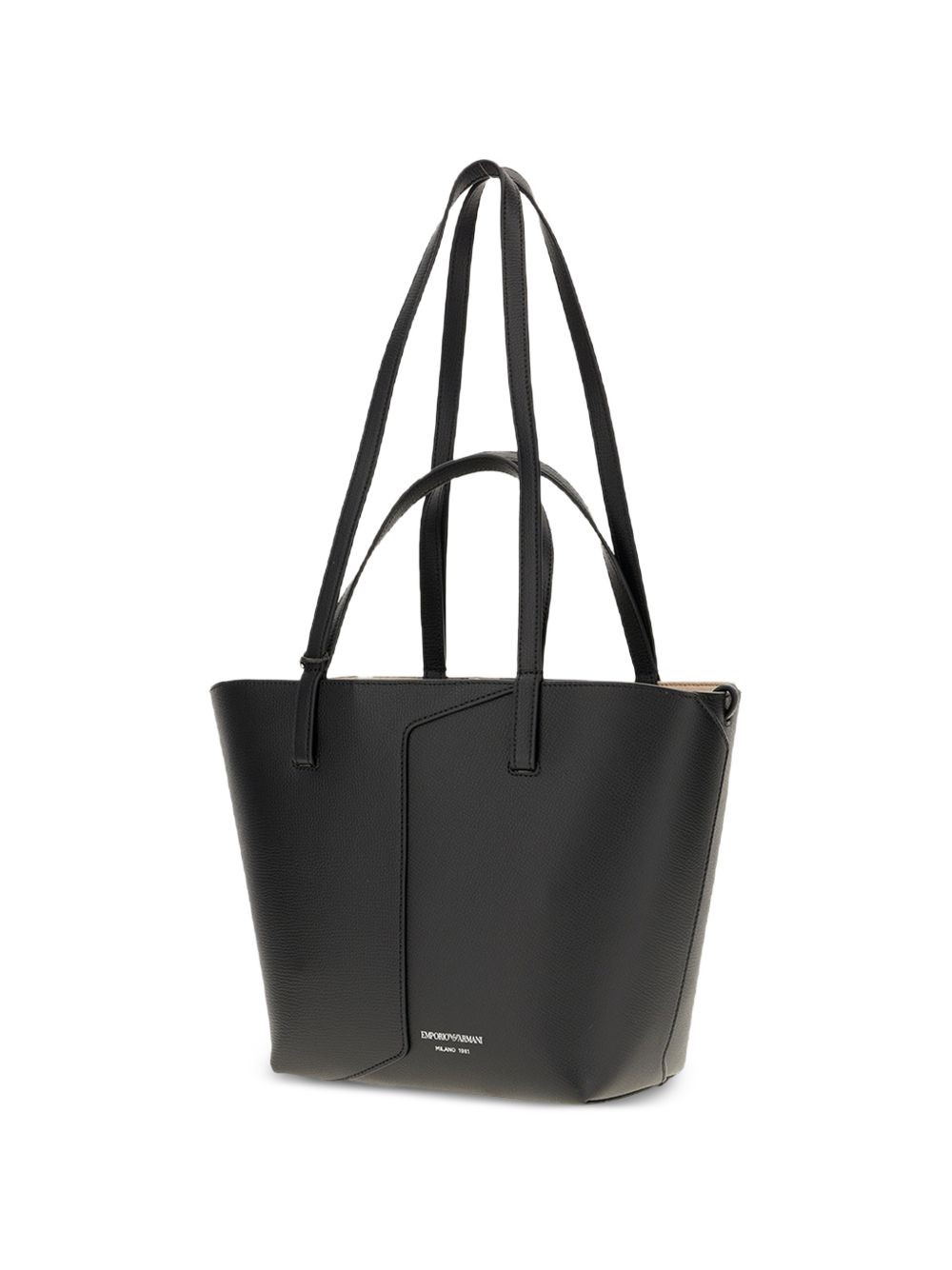 Emporio Armani Women Small Leather Tote Bag